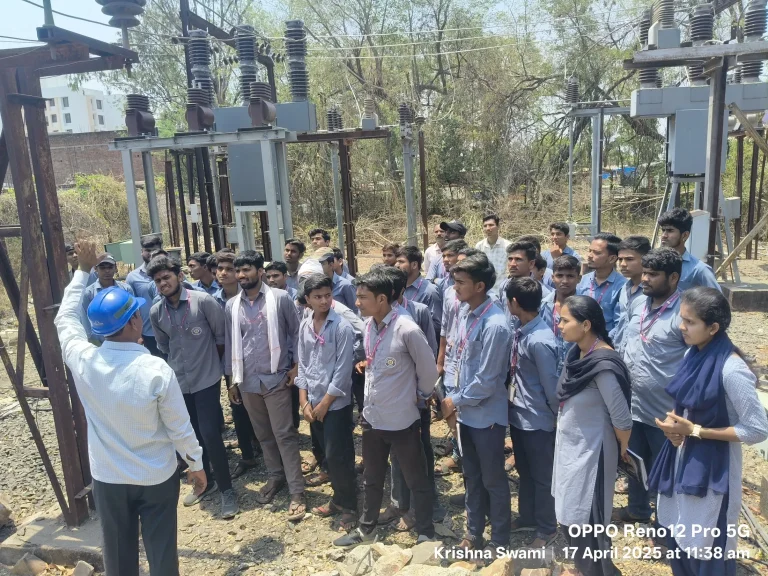 Substation Industry Visit - Rajeev Gandhi ITI Udgir