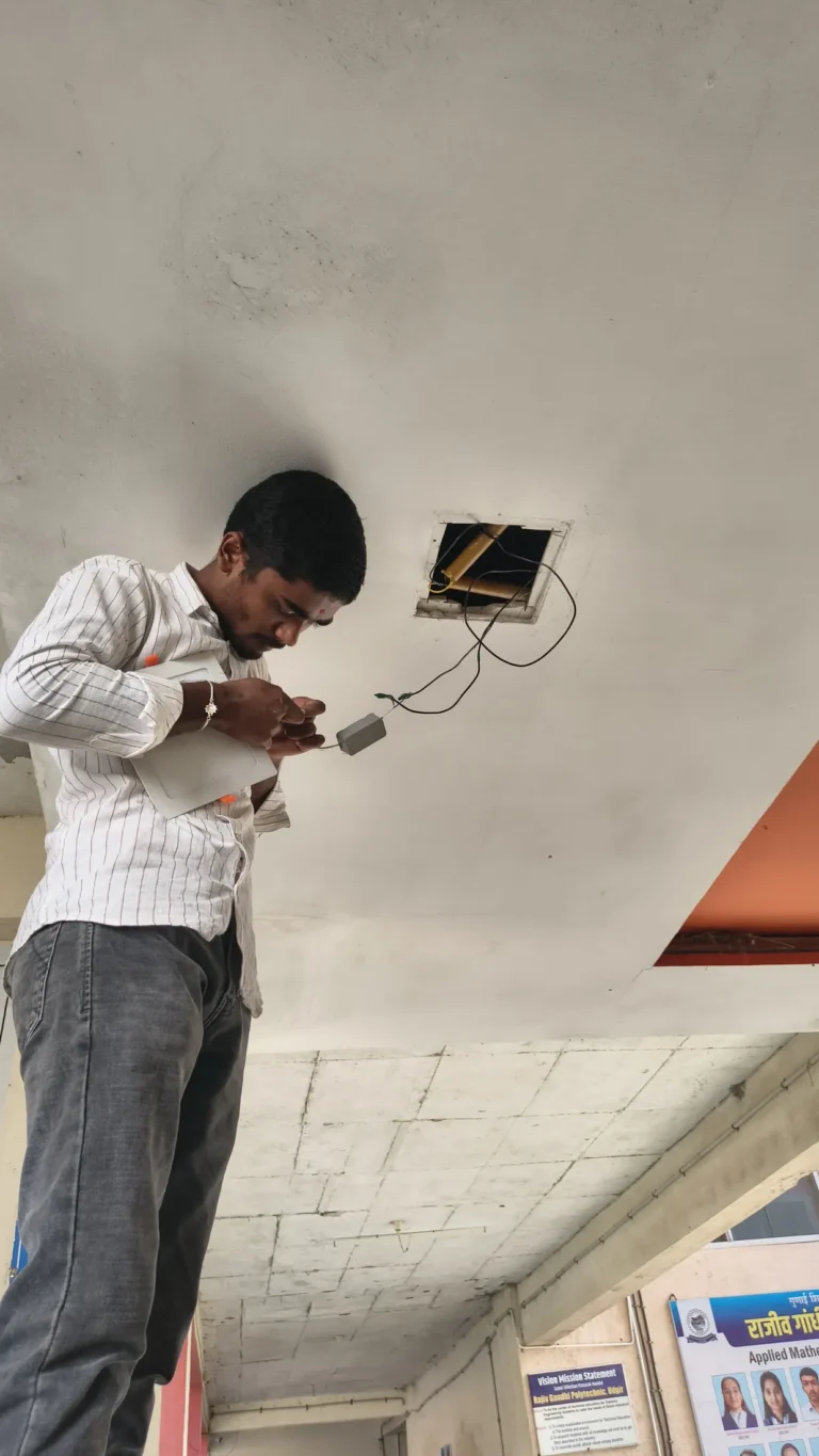 Wireman Practical Training - Rajeev Gandhi ITI Udgir